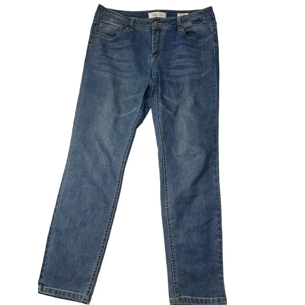 Kenneth Cole Reaction size 10 skinny jeans - Picture 1 of 5